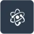 atomic nucleus icon